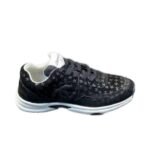 Chanel Cc Embossed Logo Suede Black