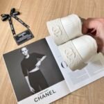 Chanel Women’S Sneaker Cc Trainers In White - Image 8