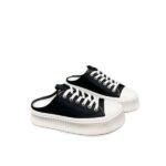 Chanel Platform Shoes Black