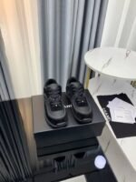 Chanel Cc Sneaker Black G34360 Y53536 94305 - Image 3