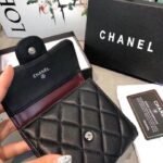 Chanel Classic Small Flap Wallet Black 12Cm Ap0231 Y01295 C3906 - Image 3