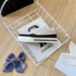 Chanel Suede Leather Runners White - Image 6