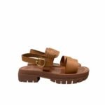 Celine Clea Triomphe Sandal In Calfskin Vegetal Tanning 352473778C04Lu