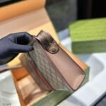 Gucci Ophidia Pouch Beige Gg Supreme Canvas 26Cm 625549 96Iwg 8745 - Image 4