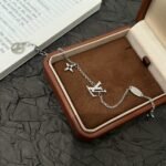 Louis Vuitton Lv Iconic Enamel Bracelet Silver M02752 - Image 4