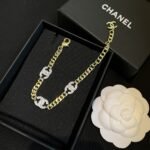 Chanel Interlocking Bracelet Gold Silver And Transparent Ab6442 B06011 Nc835 - Image 4