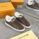 Louis Vuitton Time Out Trainers Brown 1Aidic - Image 3
