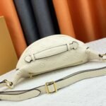 Louis Vuitton Monogram Empreinte Bumbag Creme 37Cm M44836 - Image 5