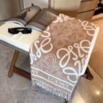 Loewe Anagram Scarf Beige 180Cm - Image 2