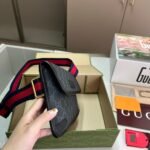 Gucci Gg Black Small Belt Bag Black Supreme Canvas 24Cm 598113 K5Rln 1095 - Image 6