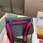 Gucci Gg Black Small Belt Bag Black Supreme Canvas 24Cm 598113 K5Rln 1095 - Image 5