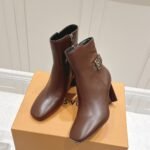 Louis Vuitton Silhouette Ankle Boot Brown 1Aifg7 - Image 4