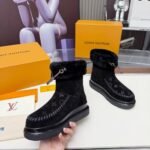 Louis Vuitton Cortina Ankle Boot Black 1Aiuel - Image 4