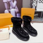 Louis Vuitton Cortina Ankle Boot Black 1Aiuel - Image 2