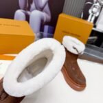 Louis Vuitton Cortina Ankle Boot Brown 1Aiufj - Image 6