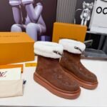 Louis Vuitton Cortina Ankle Boot Brown 1Aiufj - Image 2