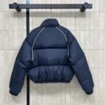 Miumiu Technical Ponge Down Jacket Navy Ml1309 158A F0008 S Ooo - Image 7