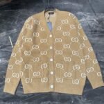 Gucci Wool Cardigan Beige 694758 Xkcc5 2296 - Image 2