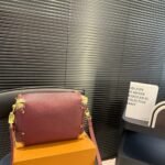 Louis Vuitton Side Trunk MM Plum Red 23Cm - Image 5