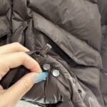 Miumiu Technical Ponge Cropped Down Jacket Brown Ml1107 15Wx F0192 S Ooo - Image 8