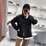 Miumiu Wool Beanie Black 5Hc375 2Csf F0967 - Image 3