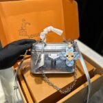 Louis Vuitton Vanity Chain Pouch Silver 19Cm M26097 - Image 7