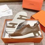 Hermes Bouncing Sneaker Brown H221898Zhx3400 - Image 8