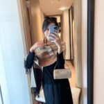 Chanel Cashmere Blanket And Throw Beige Brown 180Cm - Image 4