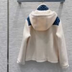 Louis Vuitton Monogram Accent Fleece Jacket Beige 1Aiqqj - Image 8