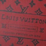 Louis Vuitton Packing Cube MM Monogram Red 22Cm M25789 - Image 6