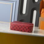 Louis Vuitton Packing Cube MM Monogram Red 22Cm M25789 - Image 5