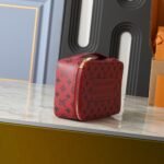 Louis Vuitton Packing Cube MM Monogram Red 22Cm M25789 - Image 3
