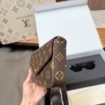 Gift Set: Louis Vuitton Félicie Pochette Bag Monogram With Mickey Mouse Keychain And My Monogram Light Cat Eye Glasses - Image 8