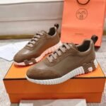 Hermes Bouncing Sneaker Brown H221898Zhx3400 - Image 7