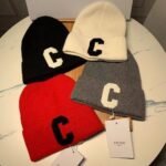 Celine Initial Beanie White - Image 5