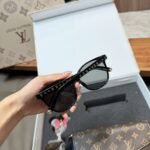 Gift Set: Louis Vuitton Félicie Pochette Bag Monogram With Mickey Mouse Keychain And My Monogram Light Cat Eye Glasses - Image 6