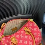 Louis Vuitton Speedy Bandouliére 25 Monogram Origine Rose Ribbon Pink 25Cm M27528 - Image 8