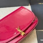 Saint Laurent Mini Voltaire In Patent Leather Gloss Burgundy 21Cm 779642Aaex26290 - Image 6