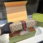 Gucci Ophidia Pouch Beige Gg Supreme Canvas 26Cm 625549 96Iwg 8745 - Image 7