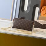 Louis Vuitton Kirigami Organizer On Chain Monogram Beige 23Cm M15150 - Image 4