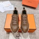 Hermes Bouncing Sneaker Brown H221898Zhx3400 - Image 3