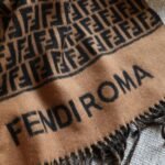 Fendi Poncho Brown Wool And Cashmere Poncho Fxx723Aqcwf0Qe1 - Image 11