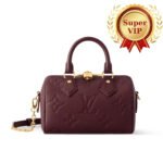 [Super Vip 1:1] Louis Vuitton Speedy Bandouliere 20 Grenat 20Cm M25929