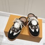 Louis Vuitton Lous Open Sneakers Black 1ABVQ9 - Image 3