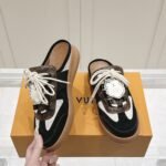 Louis Vuitton Lous Open Sneakers Black 1ABVQ9 - Image 5