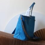 [Super Vip 1:1] Louis Vuitton Neverfull Bandoulière Inside Out MM Bleu Gastonb 31Cm M13753 - Image 3