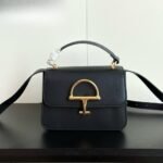 Gucci Siena Small Top Handle Bag Black Leather 19Cm 855536 AAFKB 1000 - Image 2