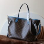 [Super Vip 1:1] Louis Vuitton Neverfull Bandoulière Inside Out MM Bleu Gastonb 31Cm M13753 - Image 5