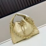 [Super Vip 1:1] Chanel 25 Small Handbag Grained And Gold Tone Metal Light Yellow 26Cm AS5293 B20304 NAGEQ - Image 2