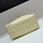 [Super Vip 1:1] Chanel 25 Small Handbag Grained And Gold Tone Metal Light Yellow 26Cm AS5293 B20304 NAGEQ - Image 6